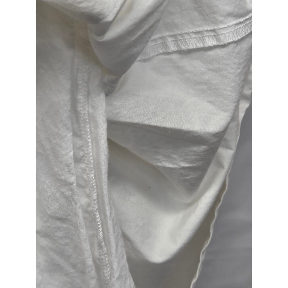J.Crew White Tiered Midi Dress Size 8 - Picture 6 of 11